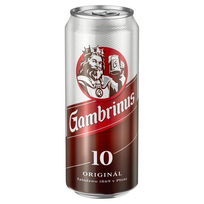 Gambrinus 10* 0,5l plech